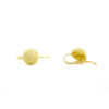Argento 925‰ monachina pallina granulata Dorata