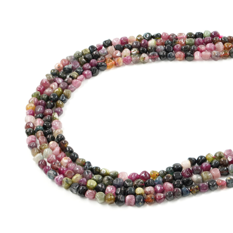 Tormalina fili sassi 6x8mm – Qualità A