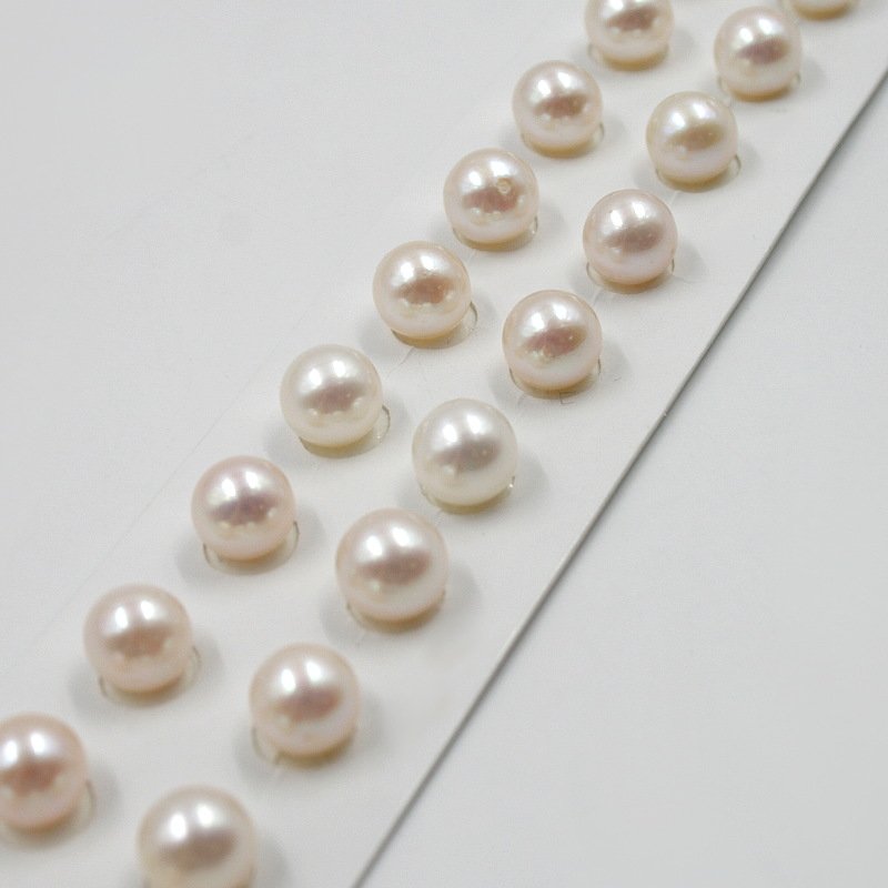 Perle d'Acqua Dolce coppie round 9-9½mm