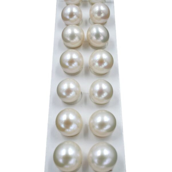 Perle Acqua Dolce coppie tonde 11,5-12mm