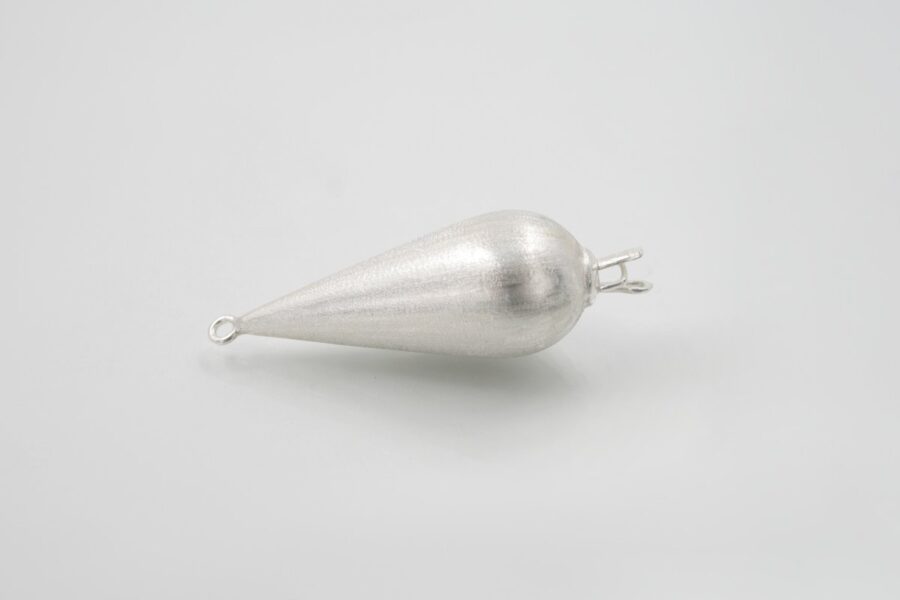 Argento 925‰ chiusura goccia 40x17mm +/-5.4Gr