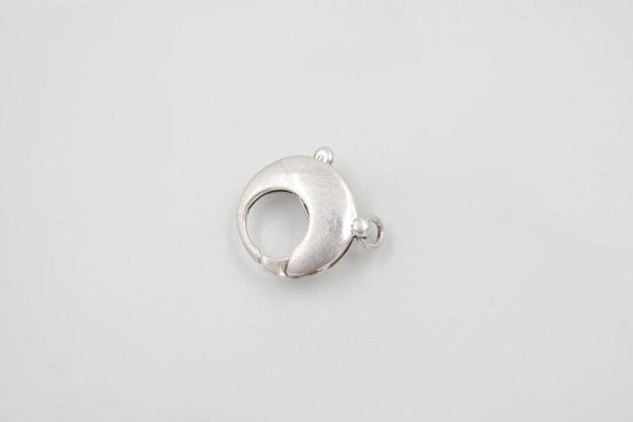 Argento 925‰ chiusura moschettone 20mm +/-5.7Gr