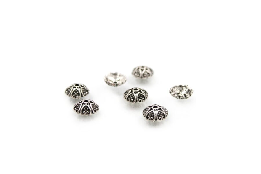 Argento 925‰ coppiglie "cuore" 6mm
