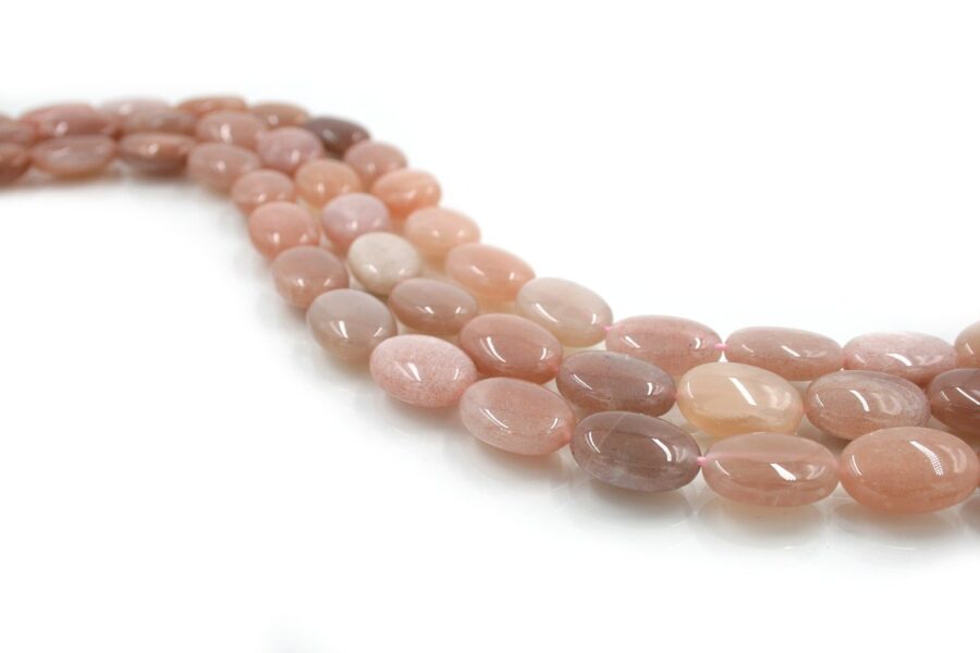 Sunstone fili flat oval 18x13mm