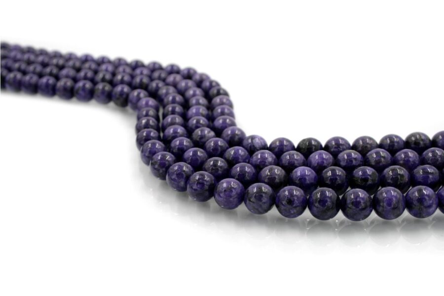 Charoite fili tondi 6mm a 12mm