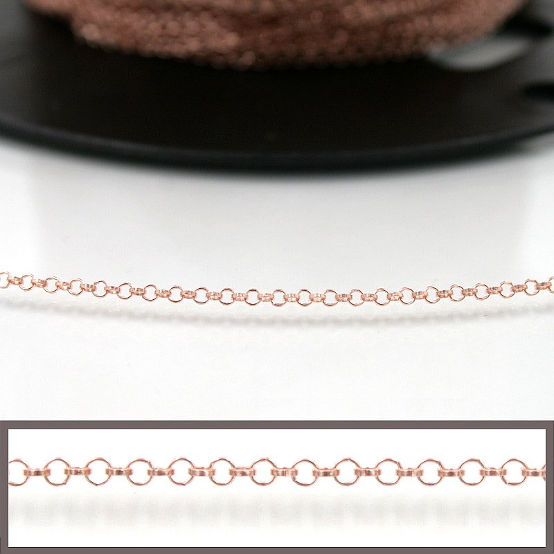 Catena Rolo' in argento 925‰ diametro 1,65mm