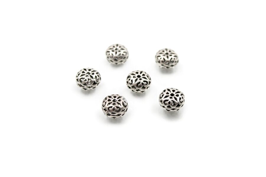 Argento 925‰ distanziatori monete 10mm - immagine 2