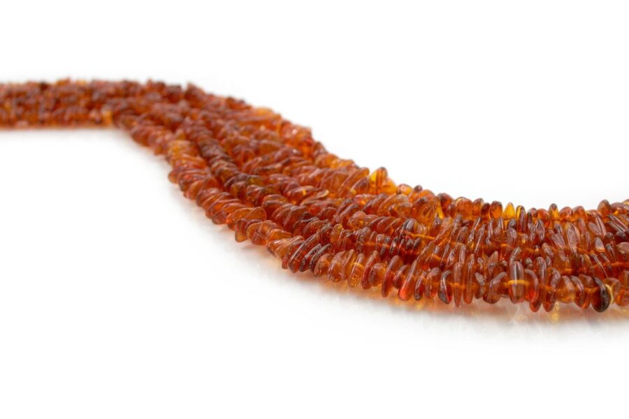 Ambra Baltica fili chips 12x6mm to UP - immagine 2