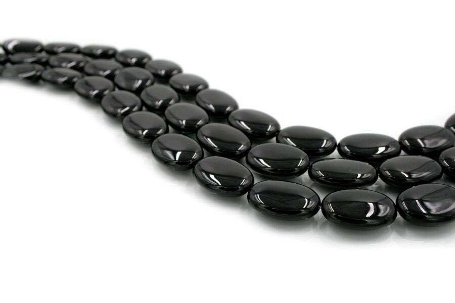 Onice fili flat oval 25x18mm