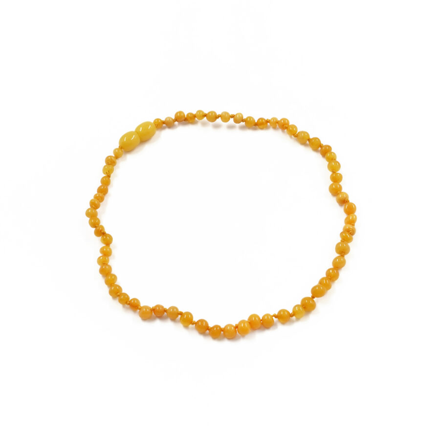 Ambra Baltica collane per bambini – Colore Old Milky - immagine 2
