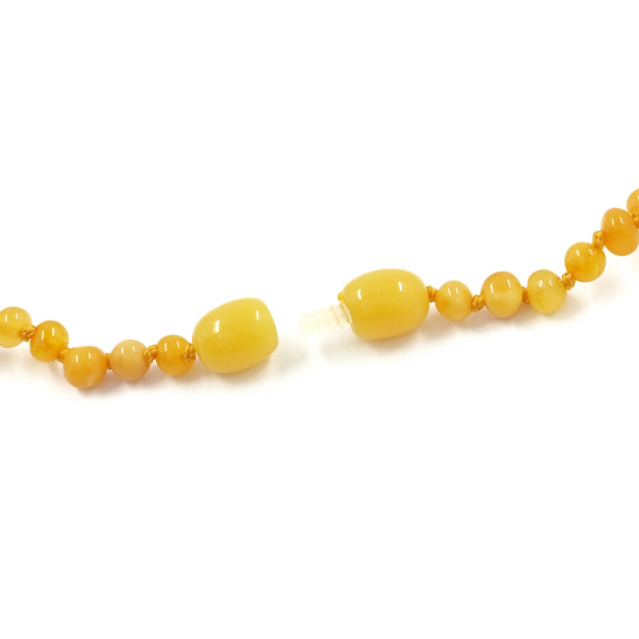 Ambra Baltica collane per bambini – Colore Old Milky - immagine 3