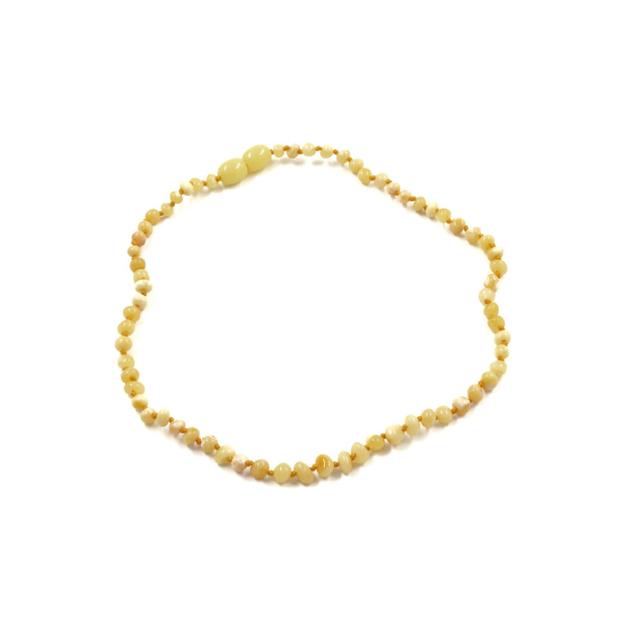 Ambra Baltica collane per bambini – Colore Milky - immagine 2