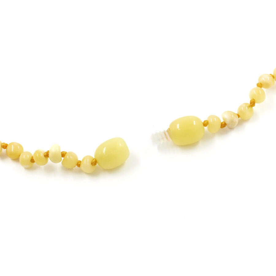 Ambra Baltica collane per bambini – Colore Milky - immagine 3
