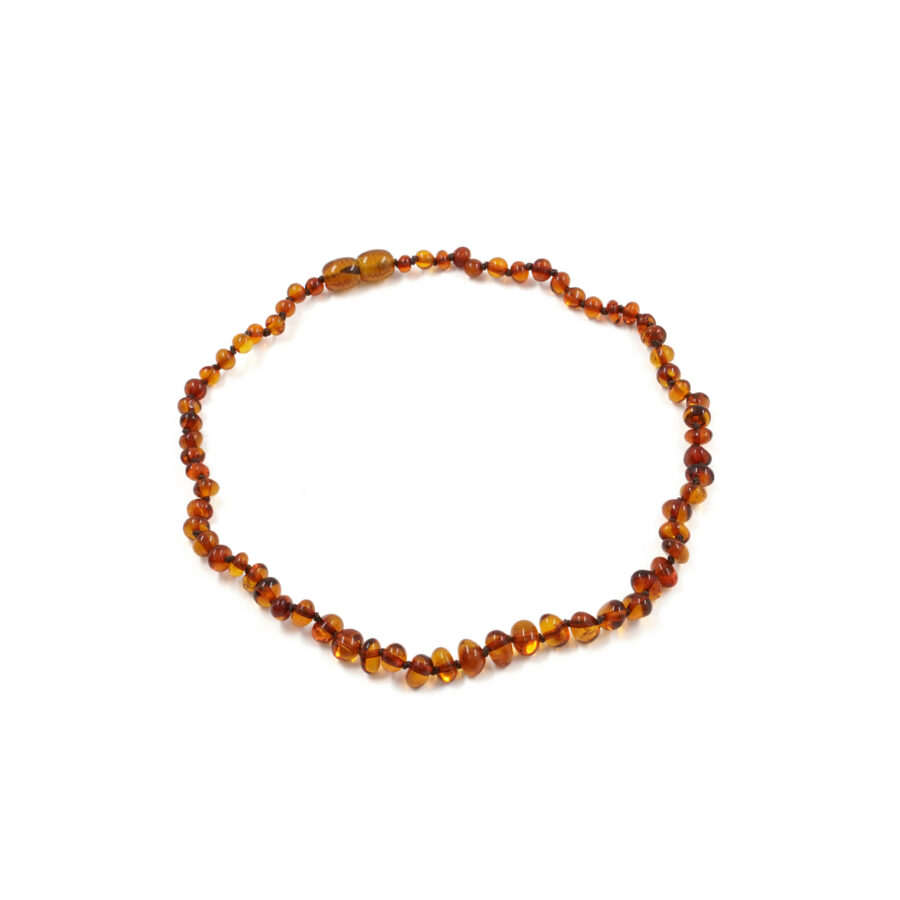 Ambra Baltica collane per bambini – Dark Cognac - immagine 4