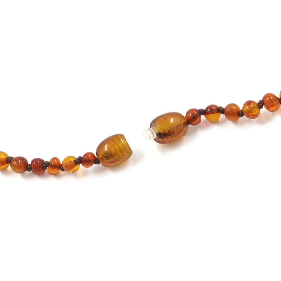 Ambra Baltica collane per bambini – Dark Cognac - immagine 5
