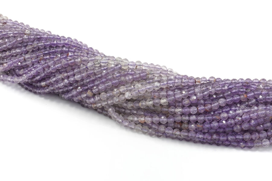 Ametista fili round sfaccettati 4mm – Multicolor