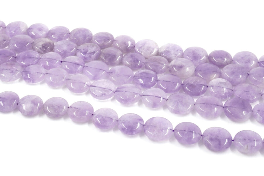 Ametista lavanda fili monete 16mm