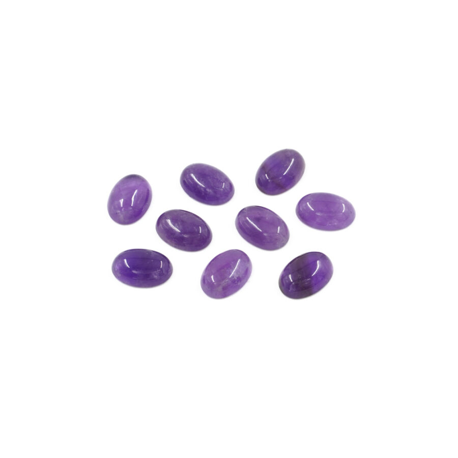 Spola ametista ovali 14x10mm