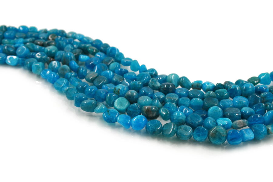 Apatite fili sassi 9x6mm - Qualità AA - immagine 2
