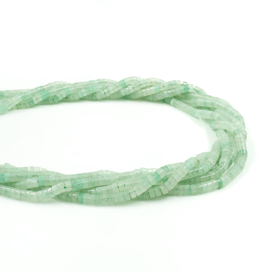 Avventurina Verde fili rondelle 4x2mm