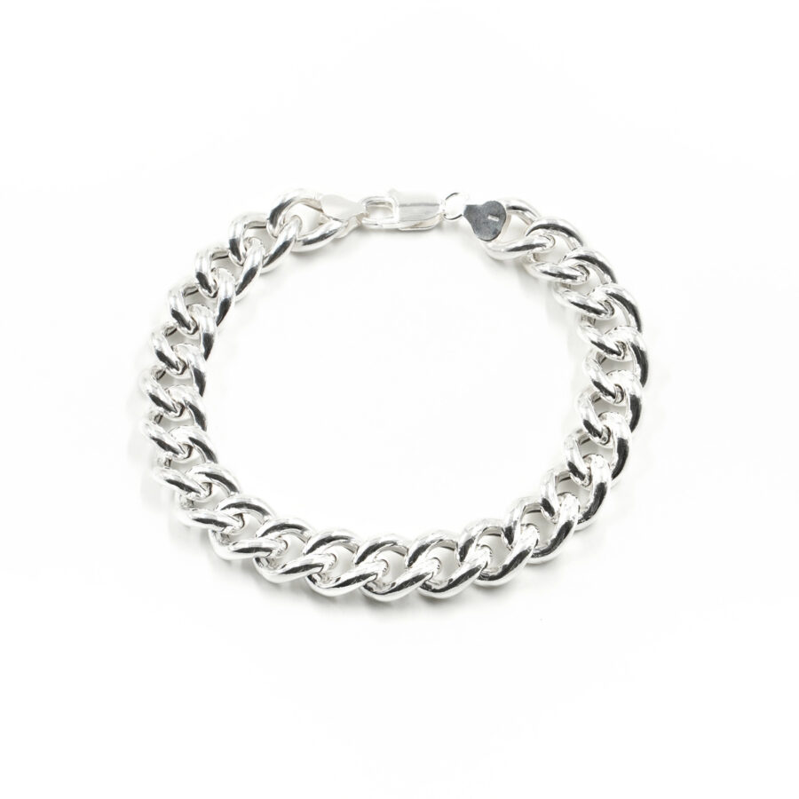 Bracciale in argento 925 a catena – Argentato