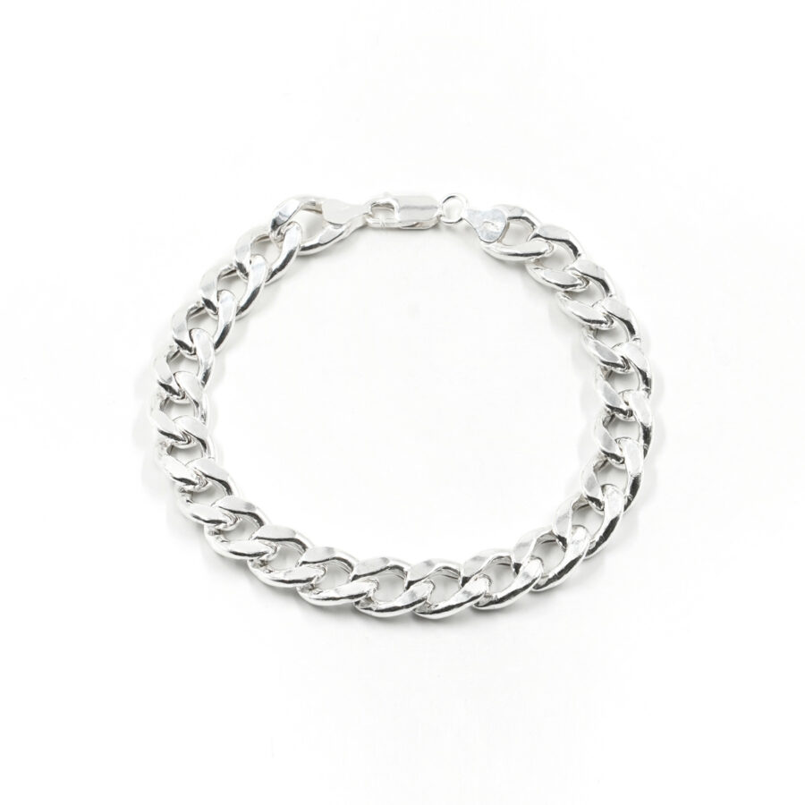Bracciale in argento 925 a catena – Argentato
