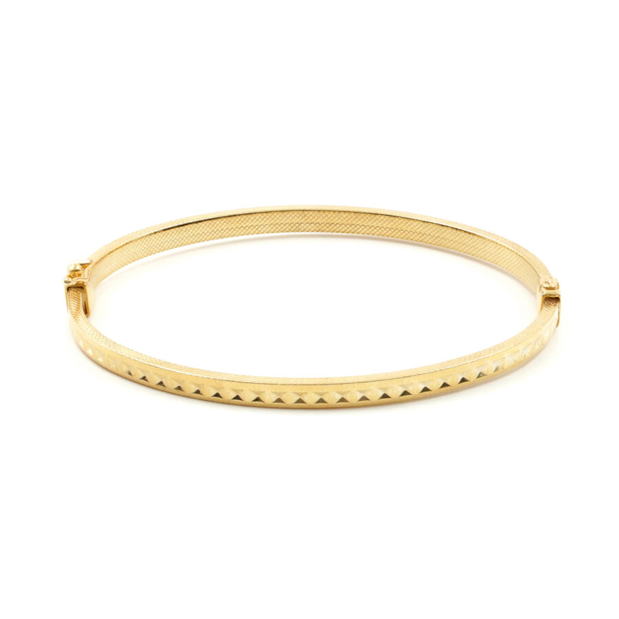 Bracciale ovale in argento 925 – Dorato