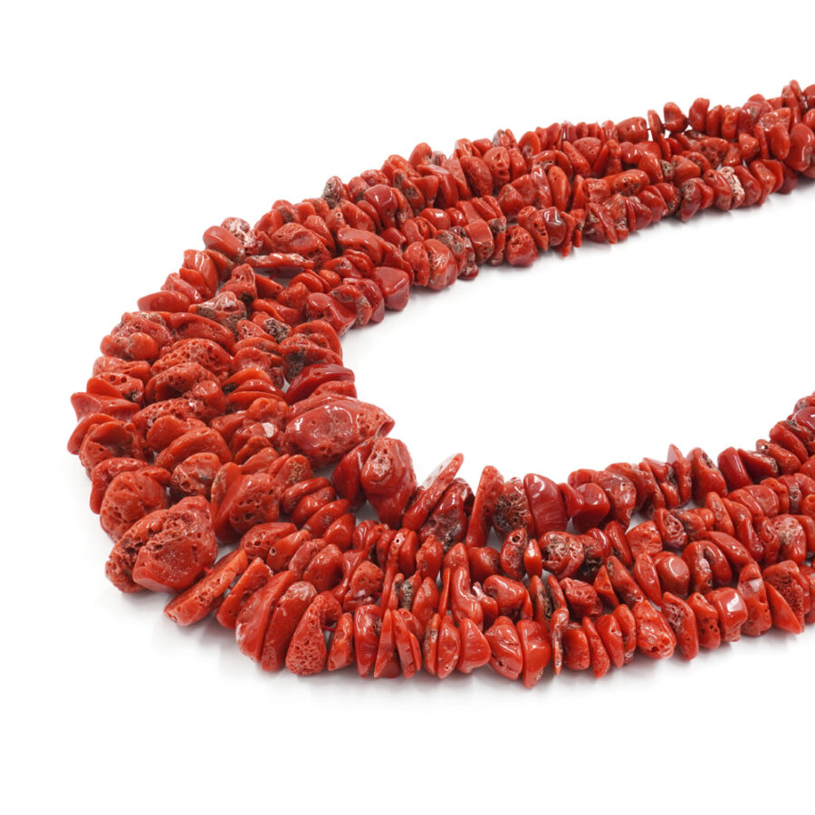 Corallo Mediterraneo fili chips