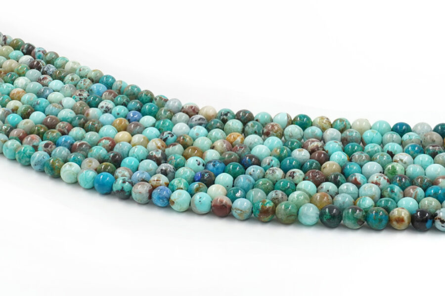 Crisocolla fili round 6mm