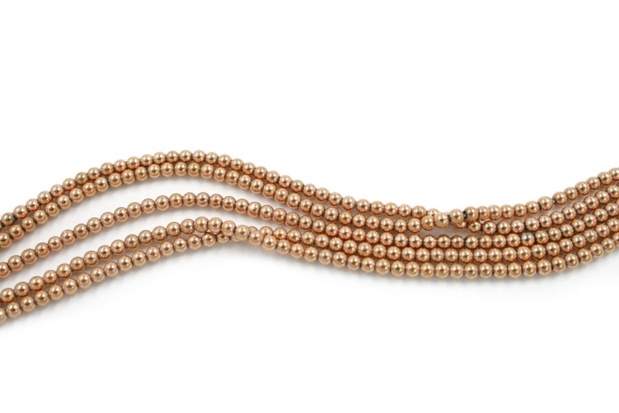 Ematite fili round 2mm – Colore Rosa - immagine 3