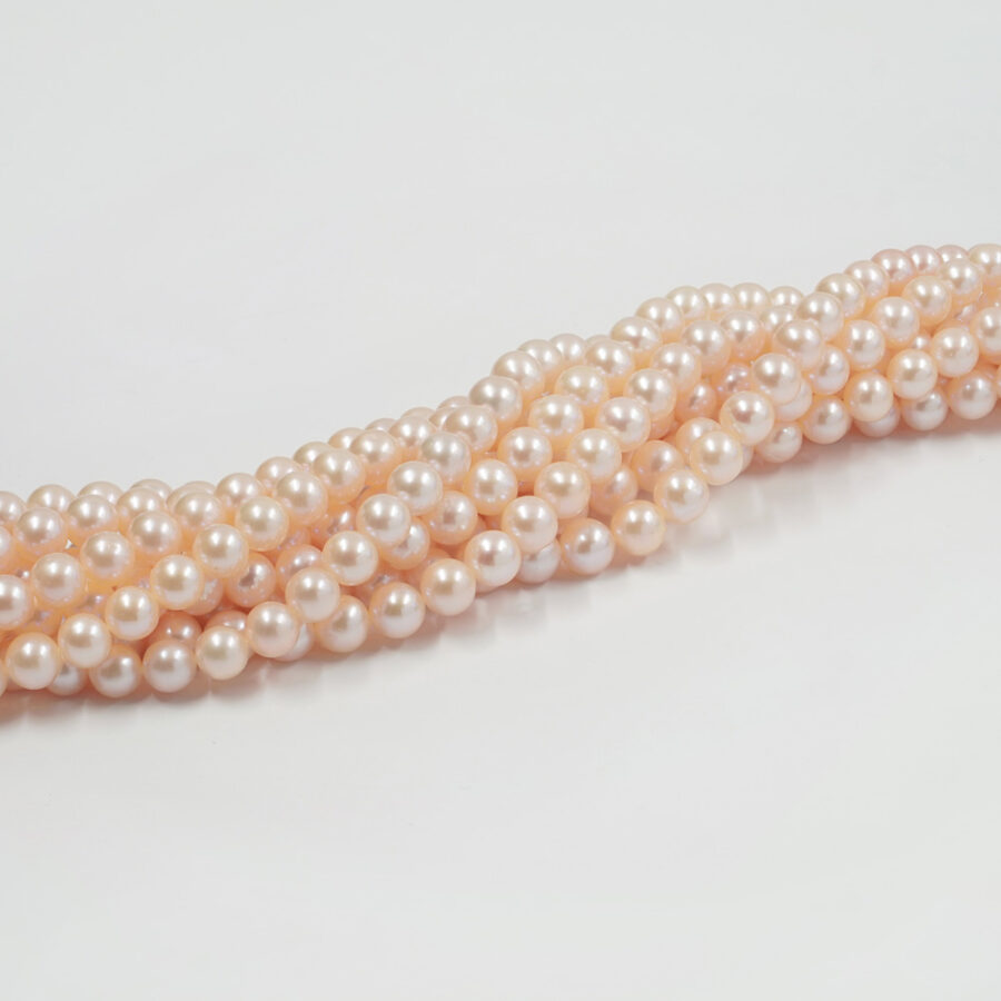 Perle d'acqua Dolce fili round 9-10mm – Color Naturale