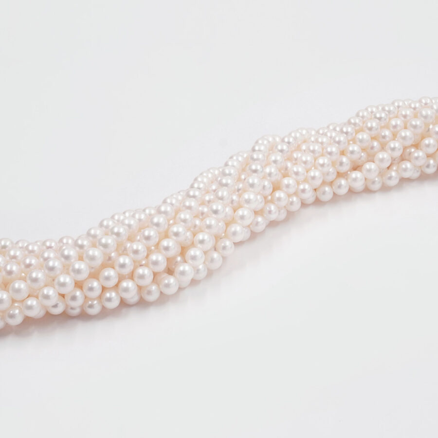 Perle d'acqua Dolce fili round 6-6½mm