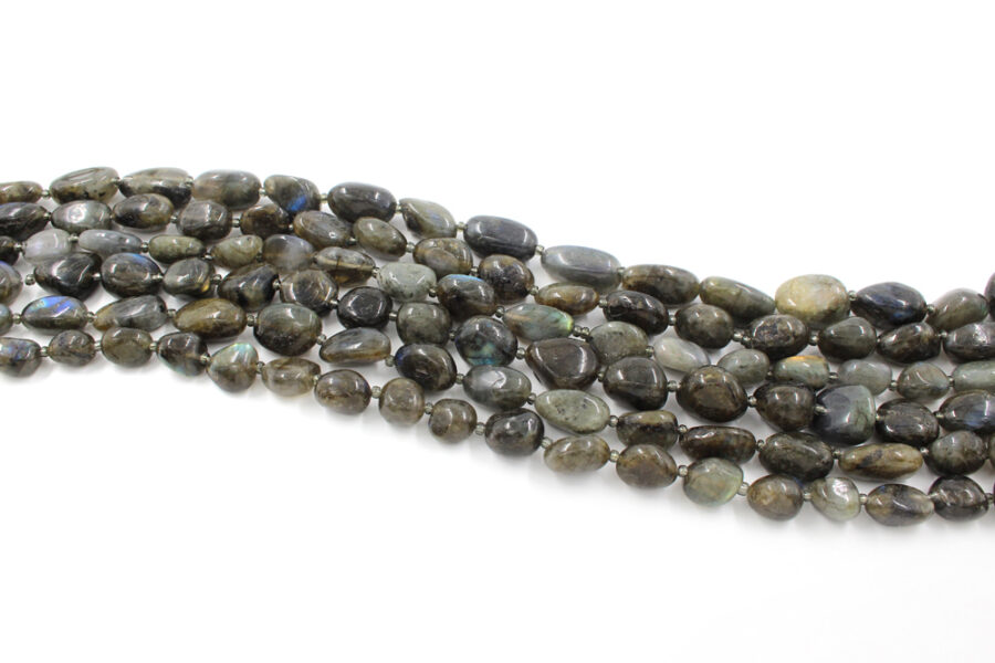 Labradorite fili sassi 15x13mm e 20x15mm