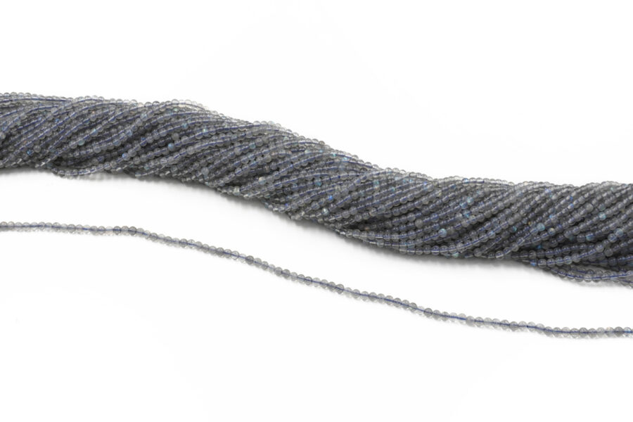 Labradorite fili round 3mm - immagine 2
