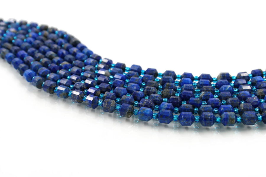 Lapis fili Barilotti sfaccettati 8mm