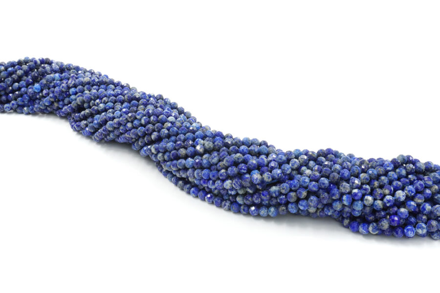 Lapis fili round sfaccettati 5mm - immagine 2