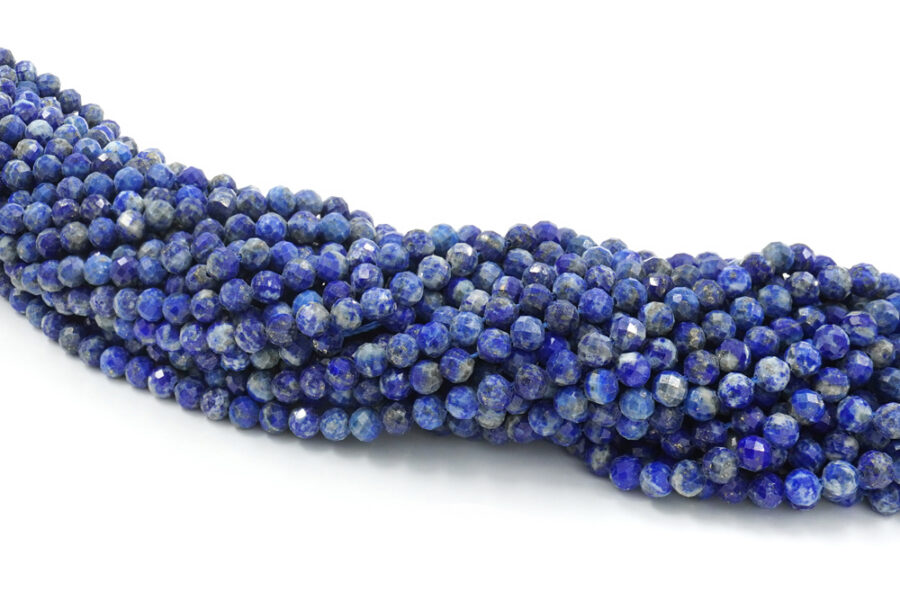 Lapis fili round sfaccettati 5mm