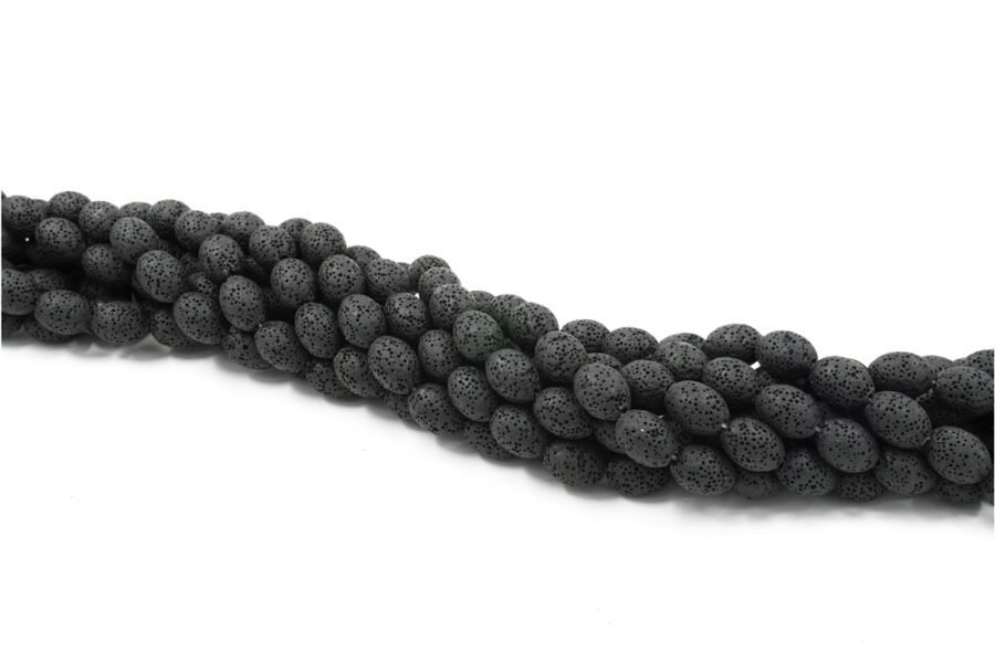 Lava fili olive 15x12mm - immagine 2