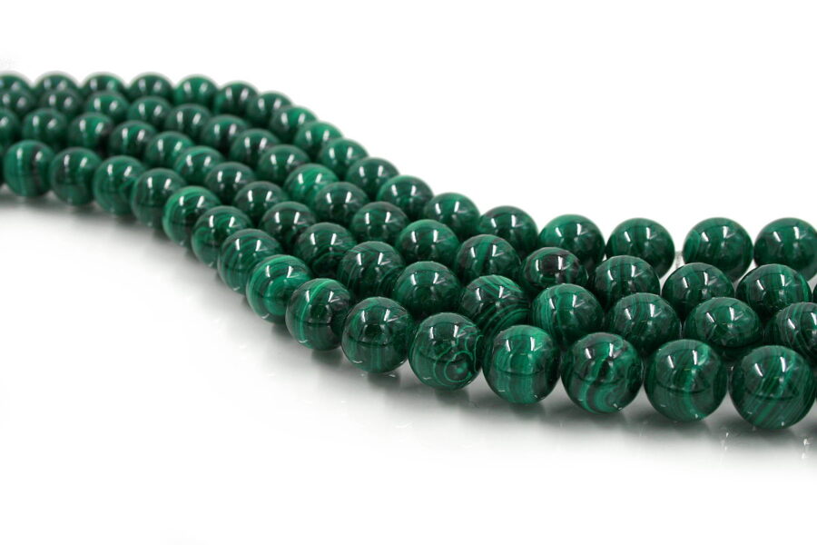 Malachite fili round 16mm – Qualità A