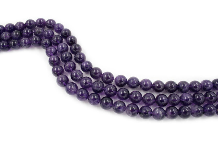 Ametista fili round 14mm