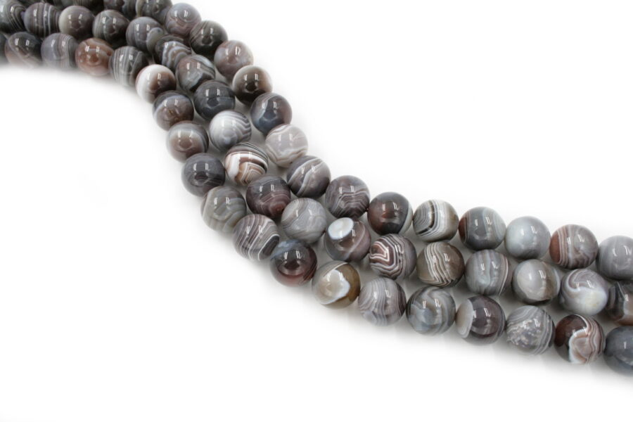 agata botswana fili round 16mm