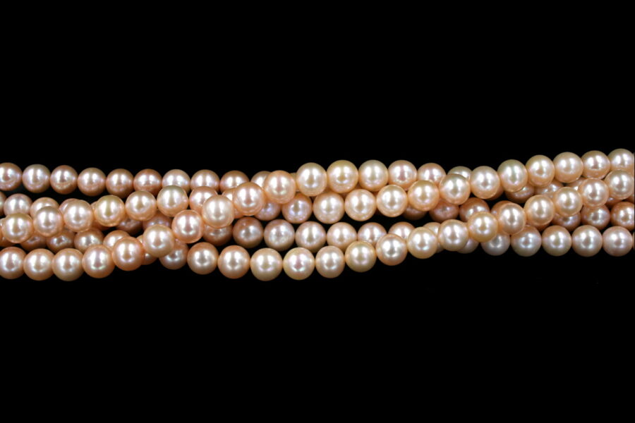 Perle d'acqua Dolce fili round 9½-10mm - Naturali