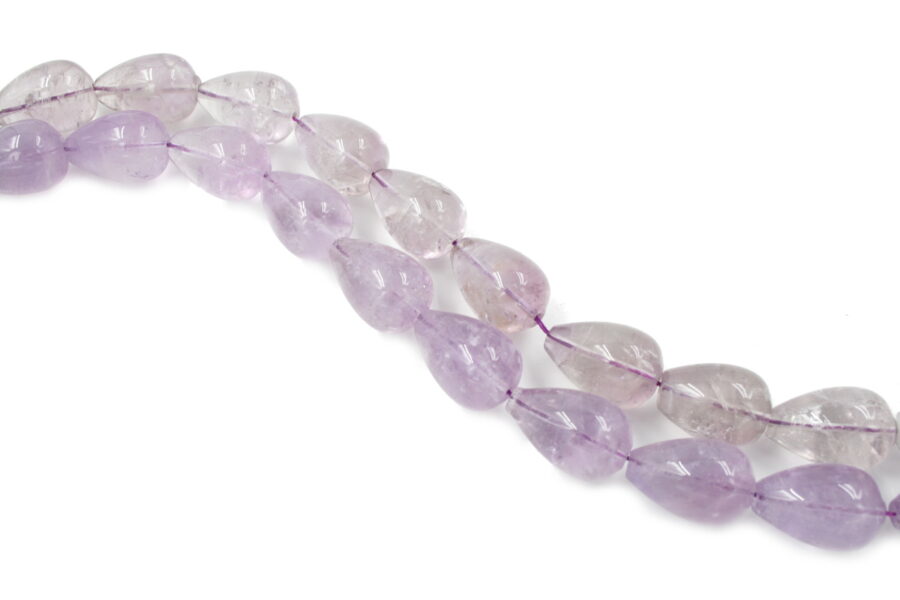 Ametista fili drop 25x18mm