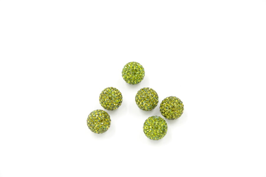 zirconi sfere FP 6mm OLIVINE