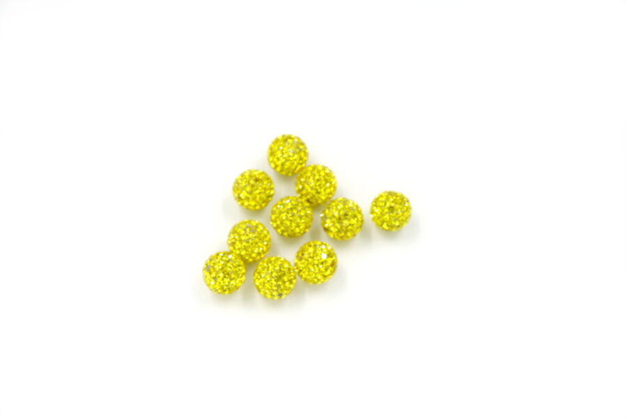 zirconi sfere ½ foro 10mm CITRINO - NR