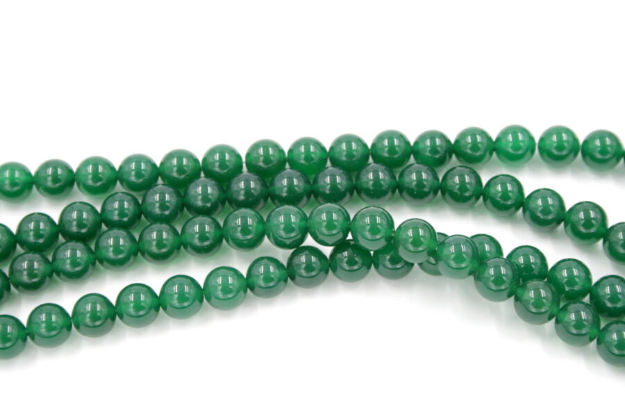agata verde fili round 14mm A