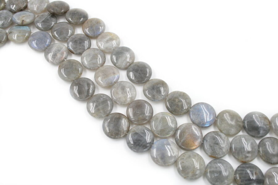 labradorite fili monete 20mm