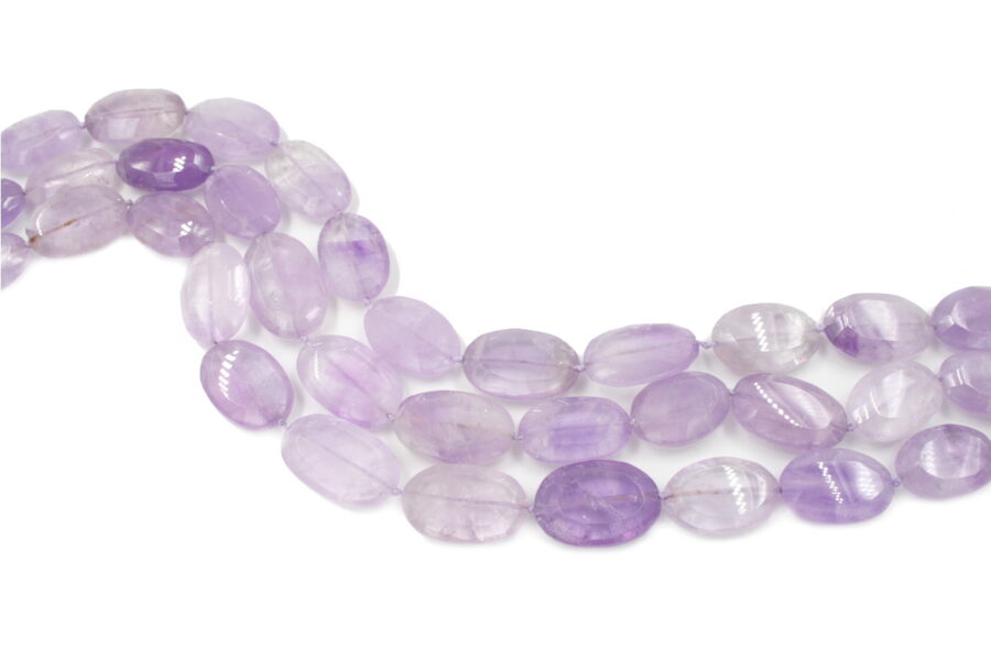 Ametista lavanda fili sassi sfaccettati - Varie Misure