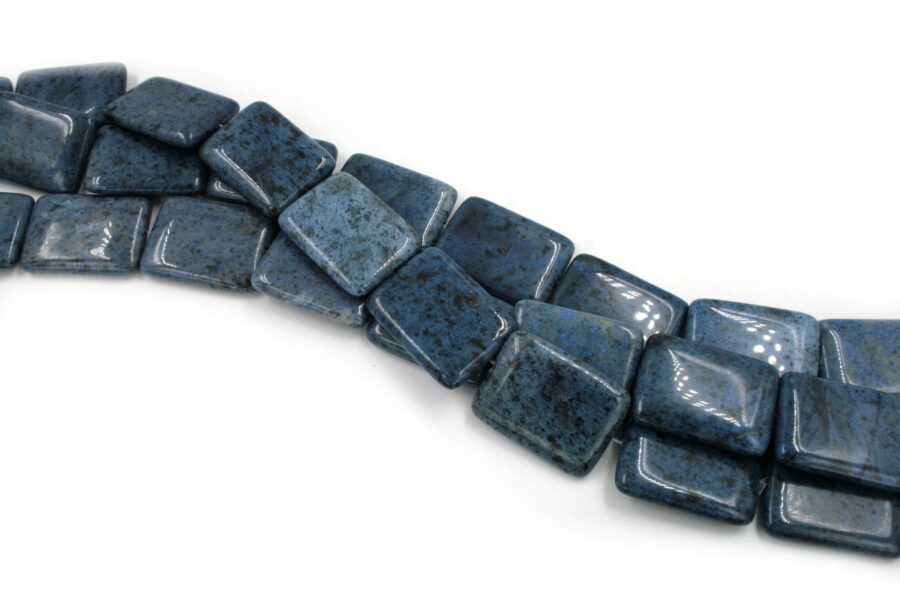 dumortierite fili rettangoli 40x30mm