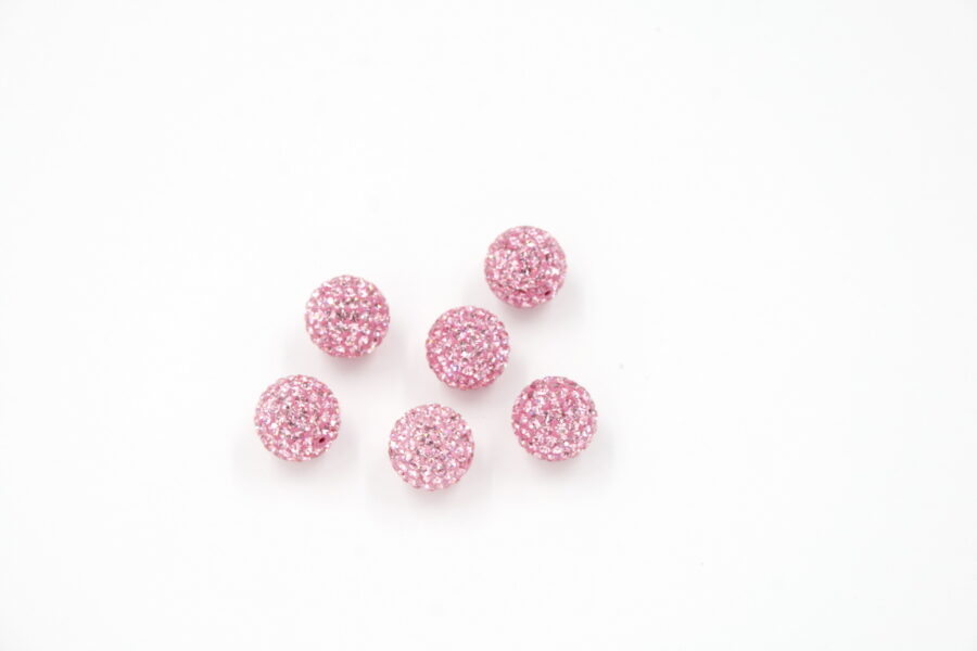 zirconi sfere FP 12mm ROSA CHIARO
